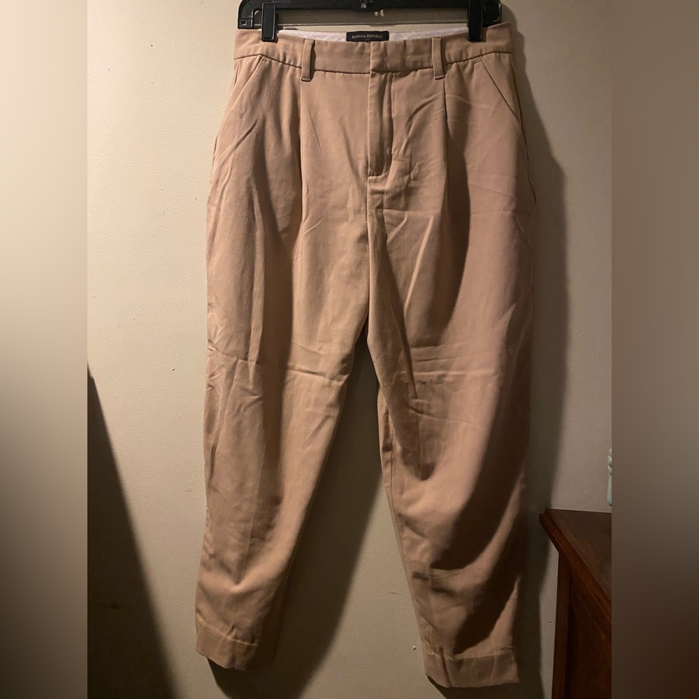 Khaki Banana Republic Pants